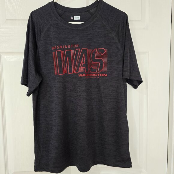 Washington Commanders Men's NFL Team Apparel Brand T-Shirt Gray Sz L NWOT - Picture 1 of 5